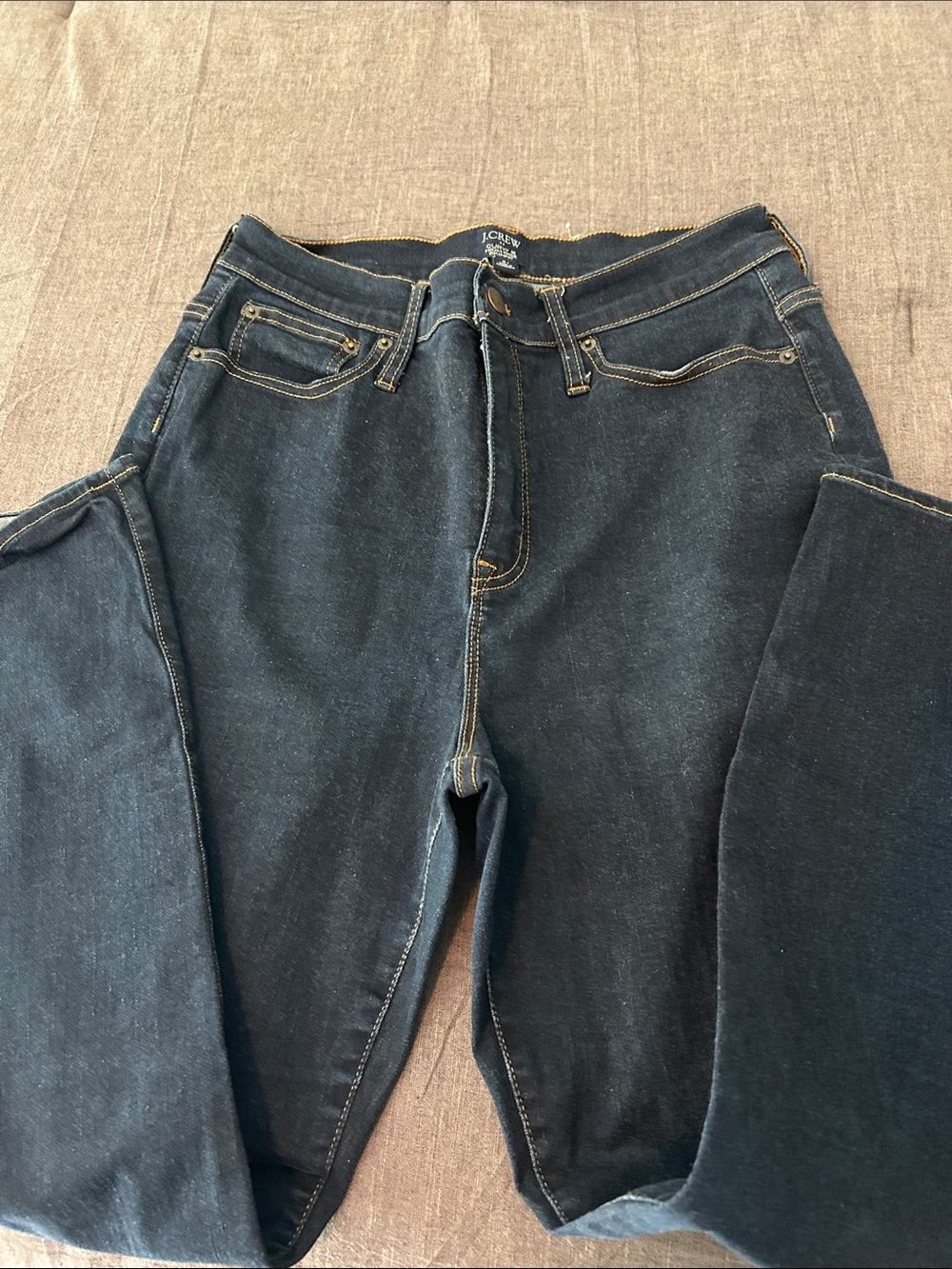 J. Crew Women's Skinny Jeans in Dark Blue Wash